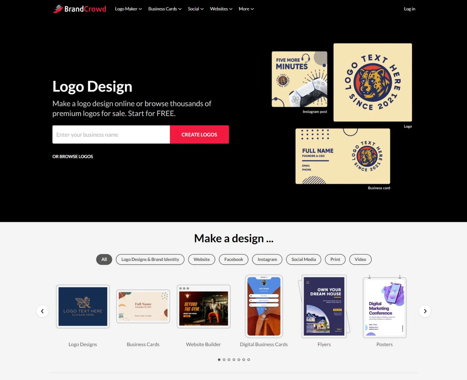 BrandCrowd project by Oflox