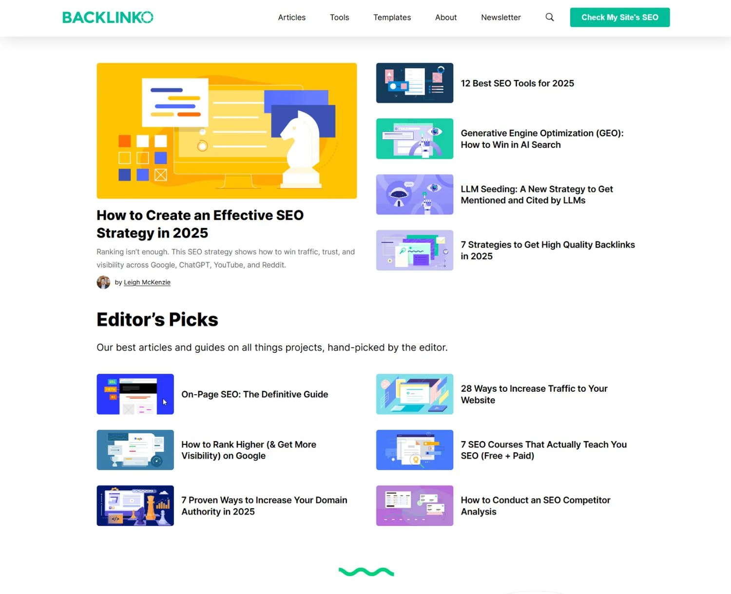 Backlinko project by Oflox