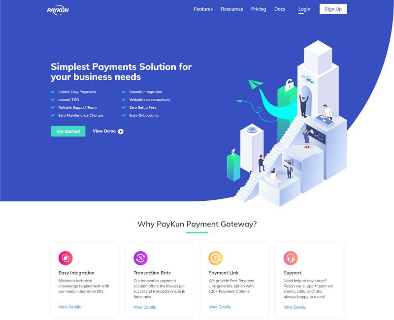 PayKun project by Oflox