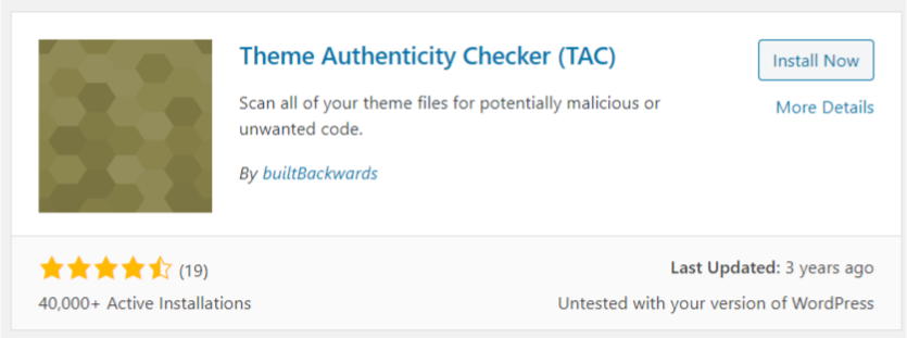 Theme Authenticity Checker Plugin