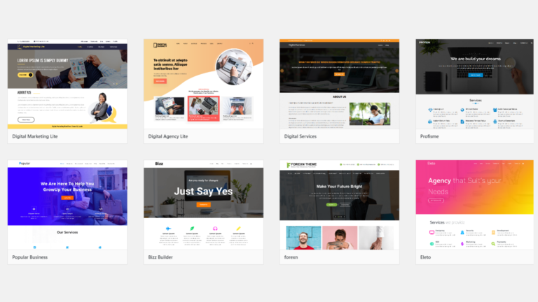 Digital Marketing WordPress Theme Free Download
