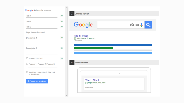 Google Adwords Preview Tool