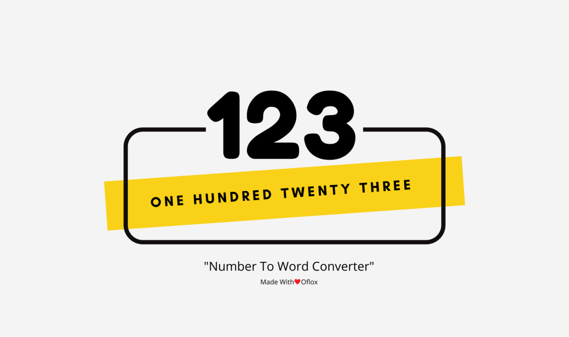  No 1 Number To Word Converter Online In Indian Rupees 