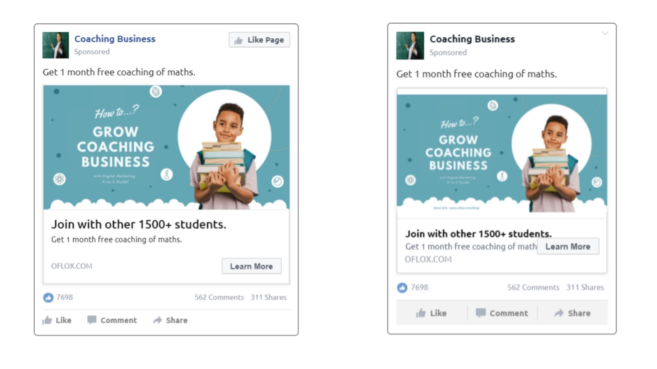 facebook ads mockup