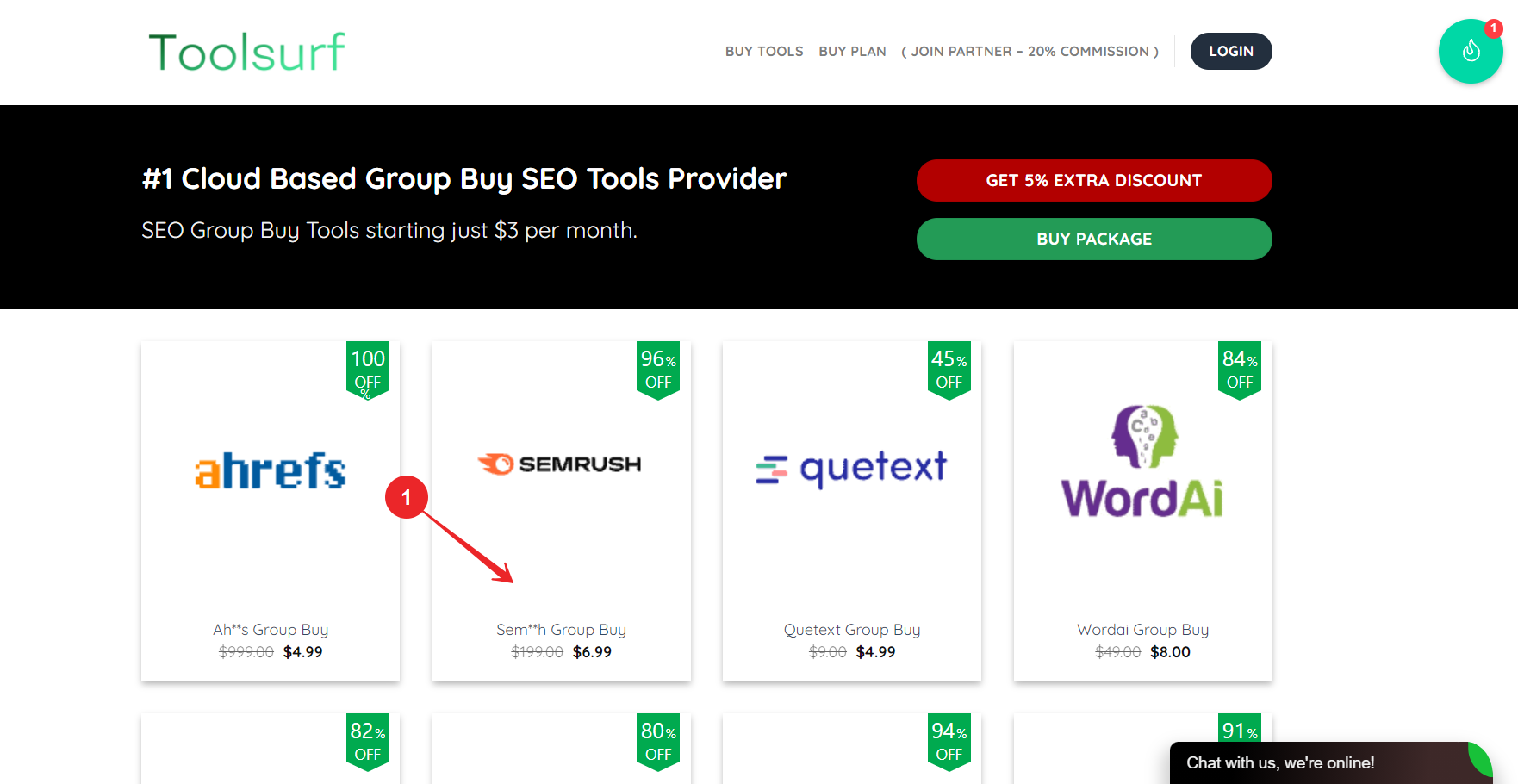 semrush group buy india