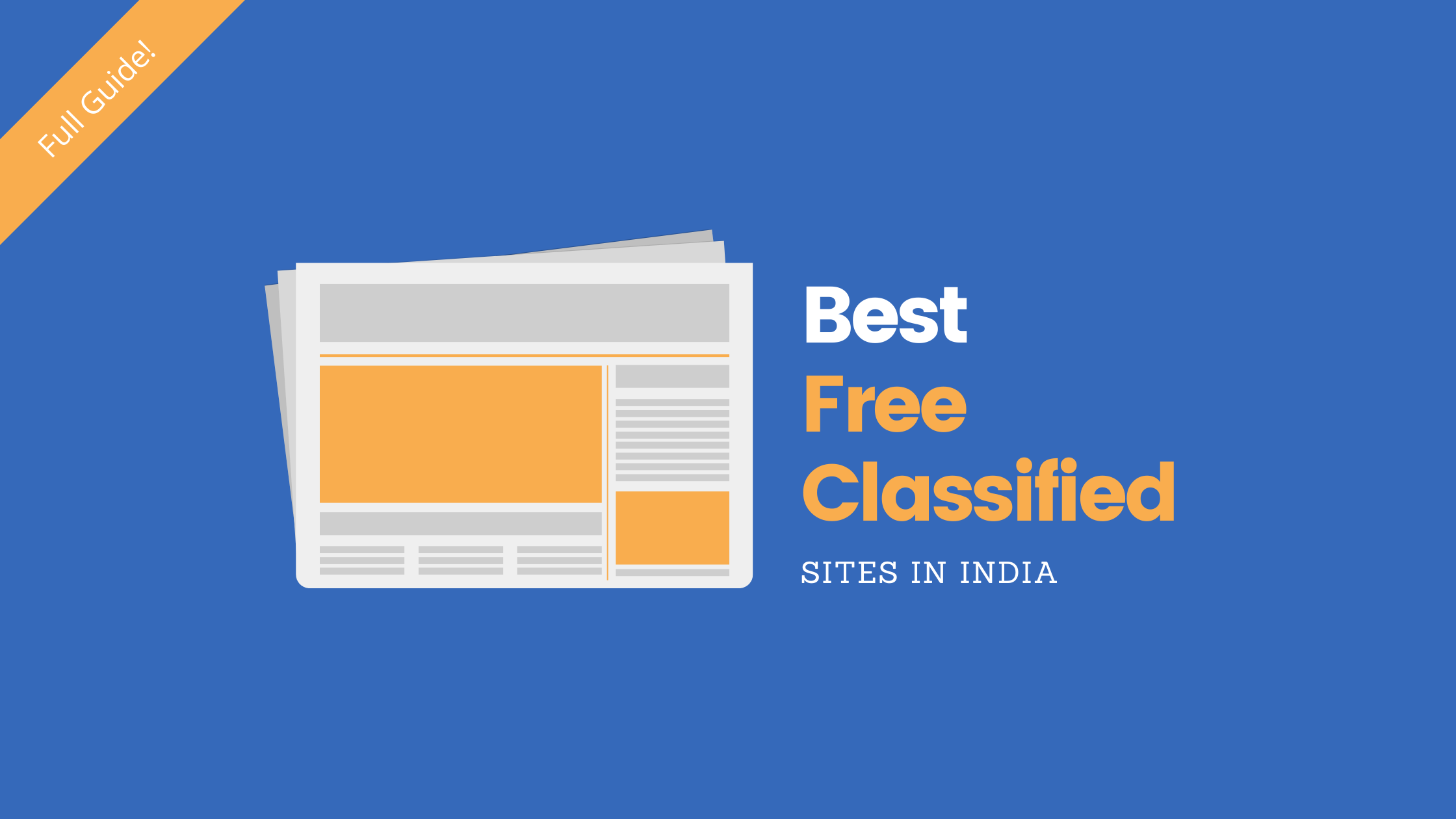 Best Free Classified Sites In India