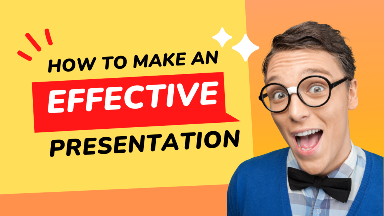 tips in creating an effective presentation
