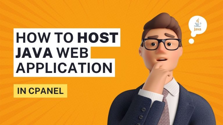 How to Host Java Web Application in cPanel