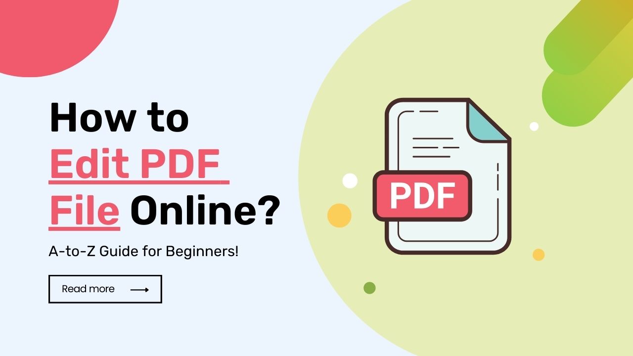How to Edit PDF File Online