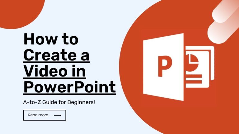 How to Create a Video in PowerPoint