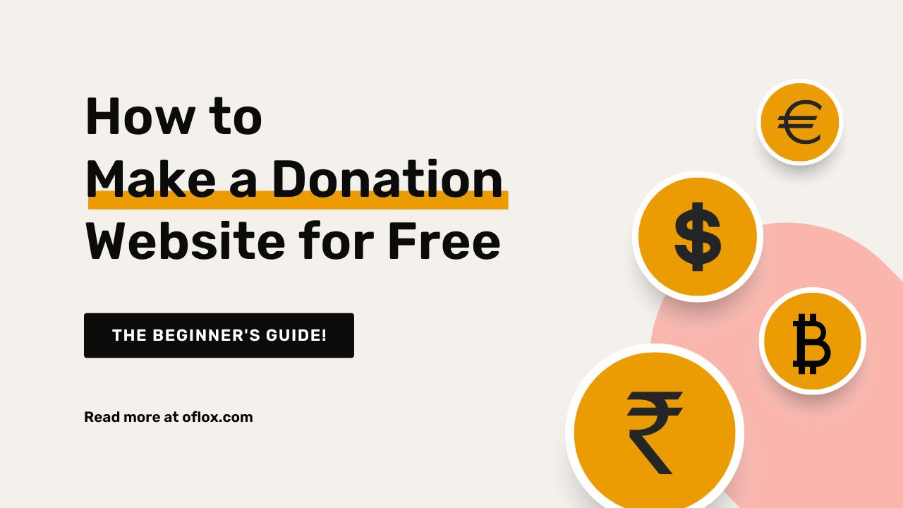 Comment créer un site Web de don gratuitement