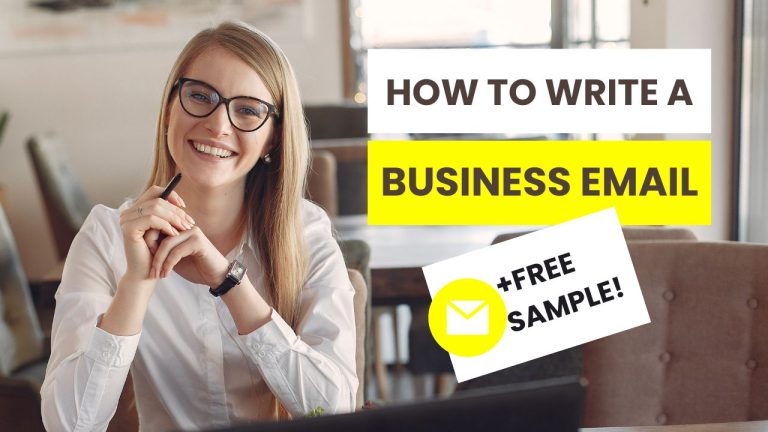 How to Write a Business Email: A-to-Z Guide for Beginners!