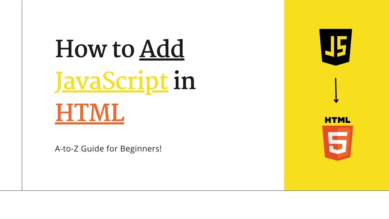 Comment ajouter du JavaScript en HTML