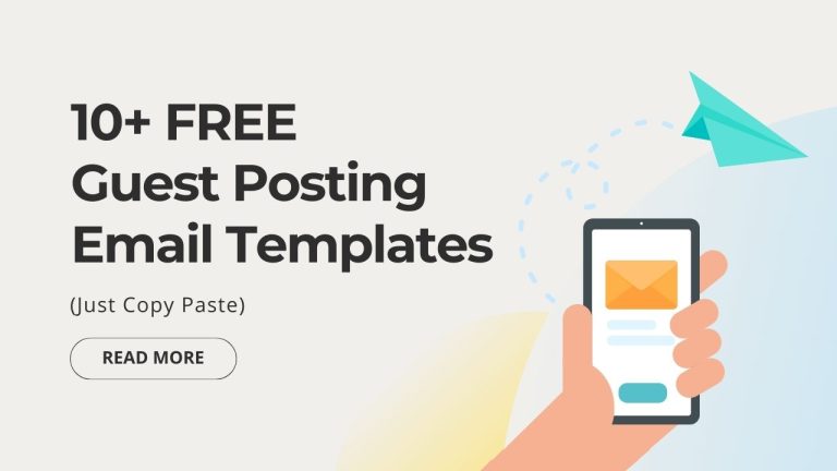 Guest Posting Email Templates