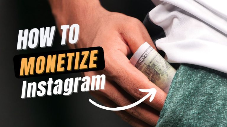 How to Monetize Instagram
