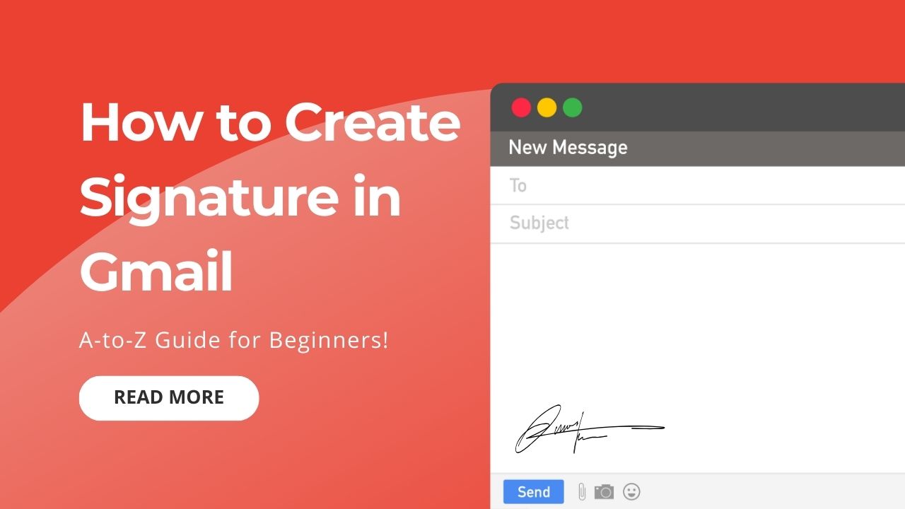 Comment créer une signature dans Gmail