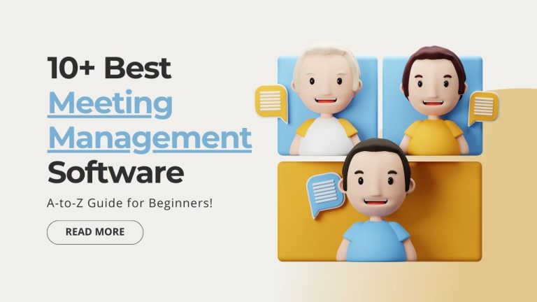 Meeting Management Software