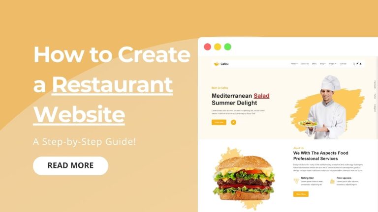 How to Create a Restaurant Website