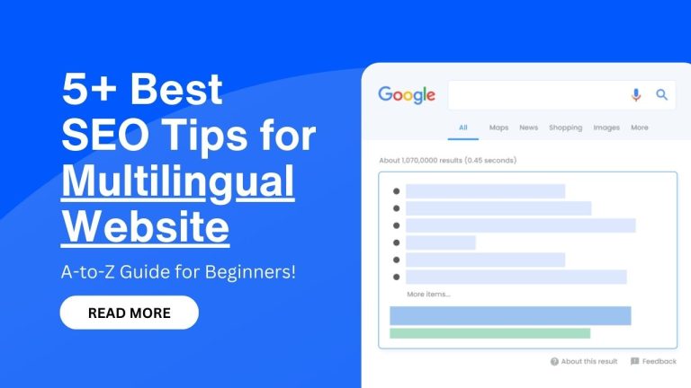 seo for multilingual websites