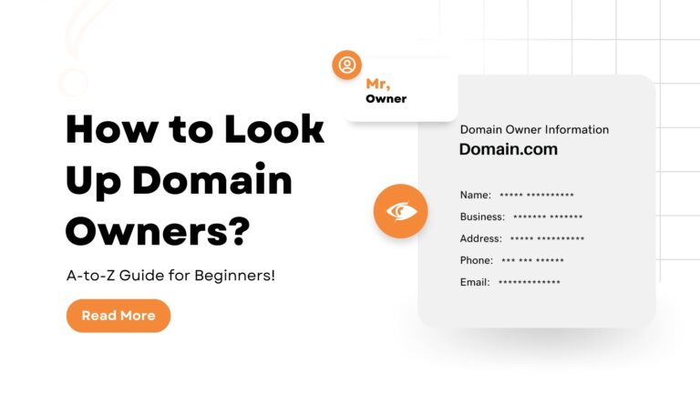 How to Look Up Domain Owners