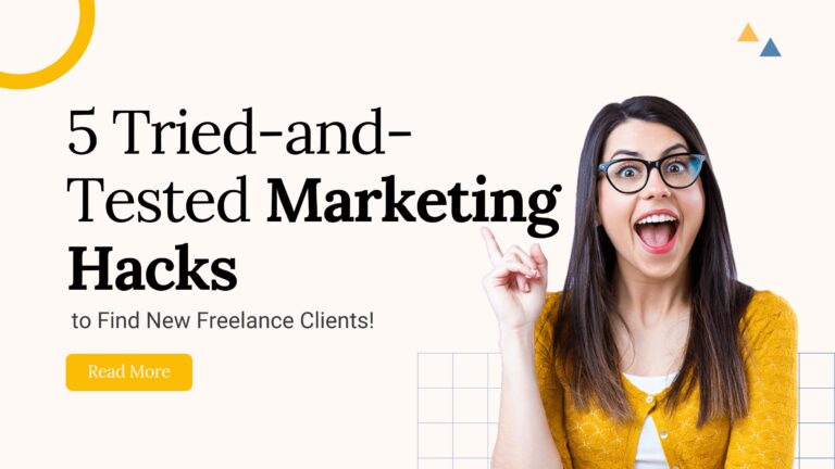 Marketing Hacks for Freelance