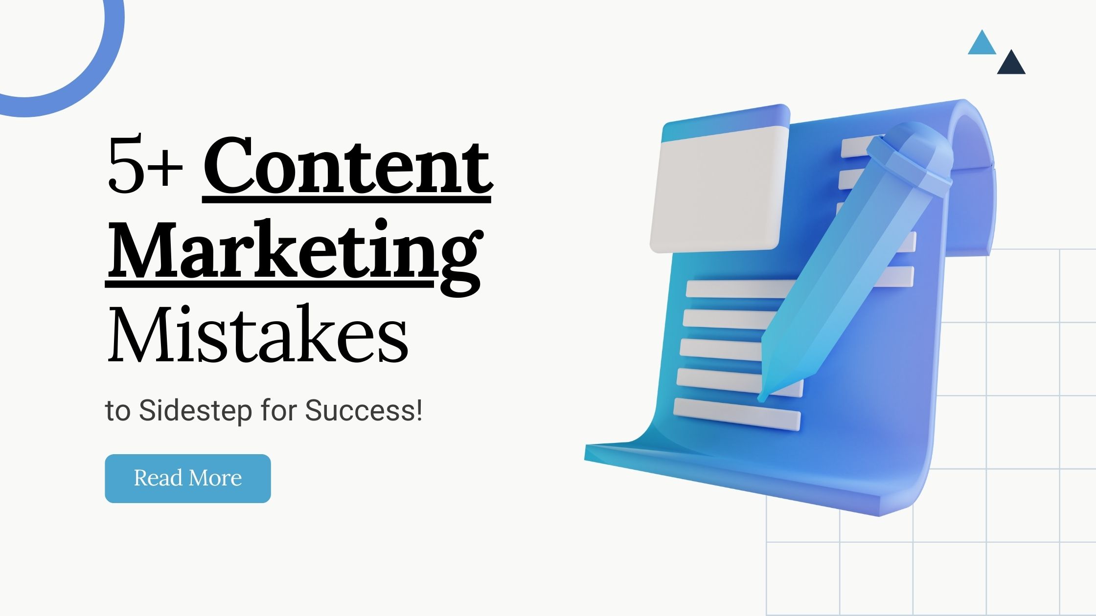 Content Marketing Mistakes