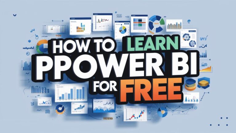 How to Learn Power BI for Free