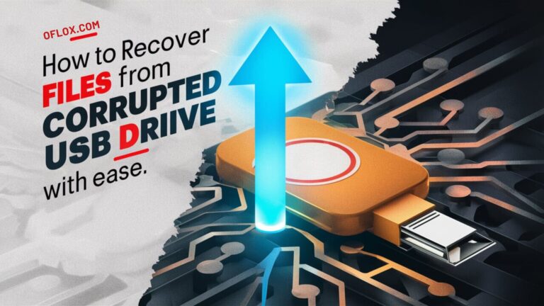 How to Recover Files From Corrupted USB Drive With Ease