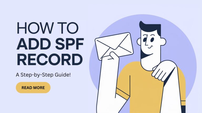 How to Add SPF Record