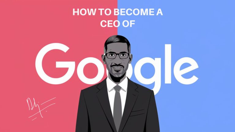 How to Become a CEO of Google