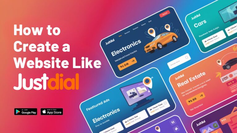 How to Create a Website Like Justdial