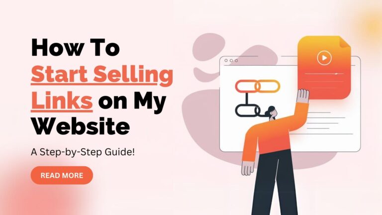 How to Start Selling Links on My Website
