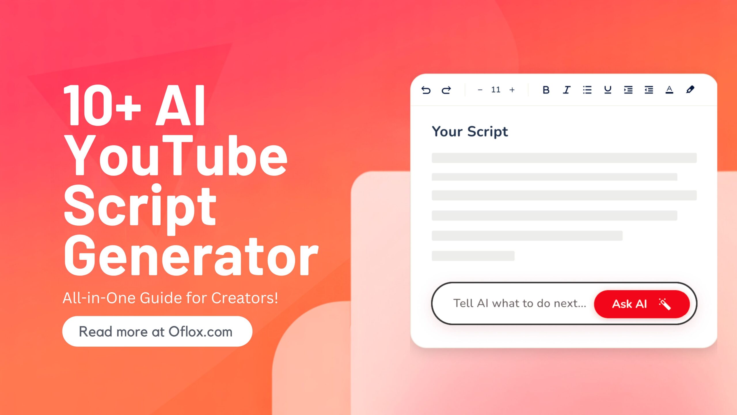 AI YouTube Script Generator