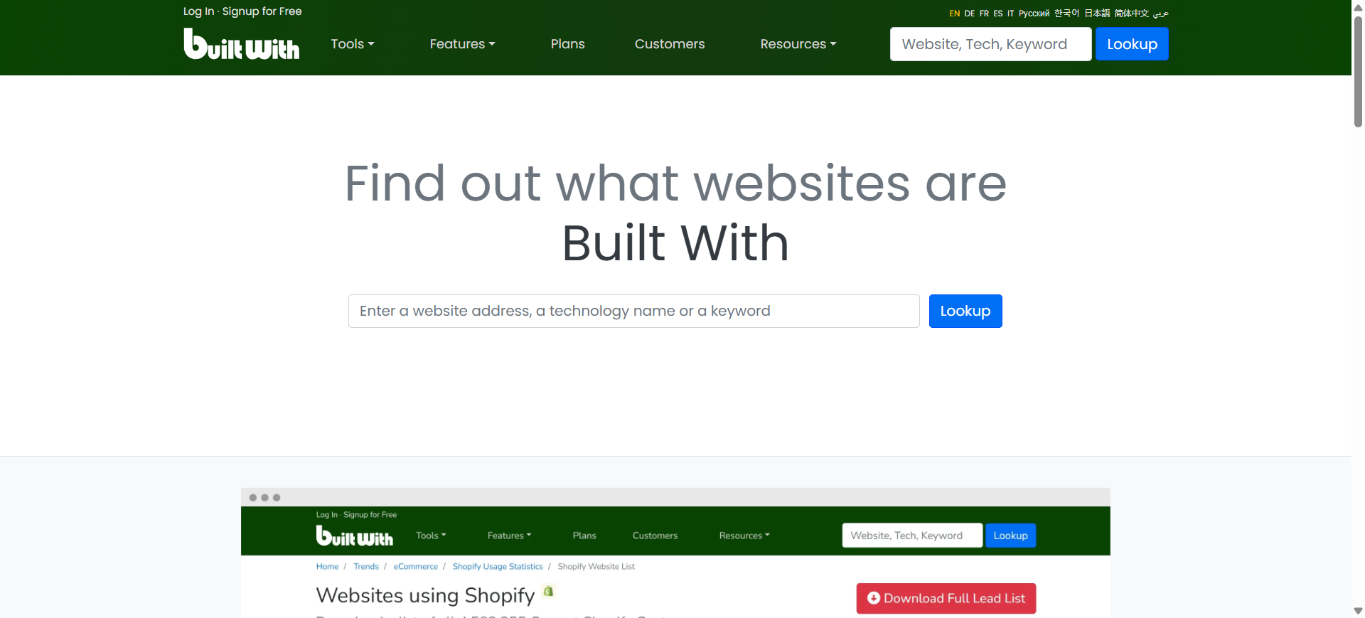 BuiltWith