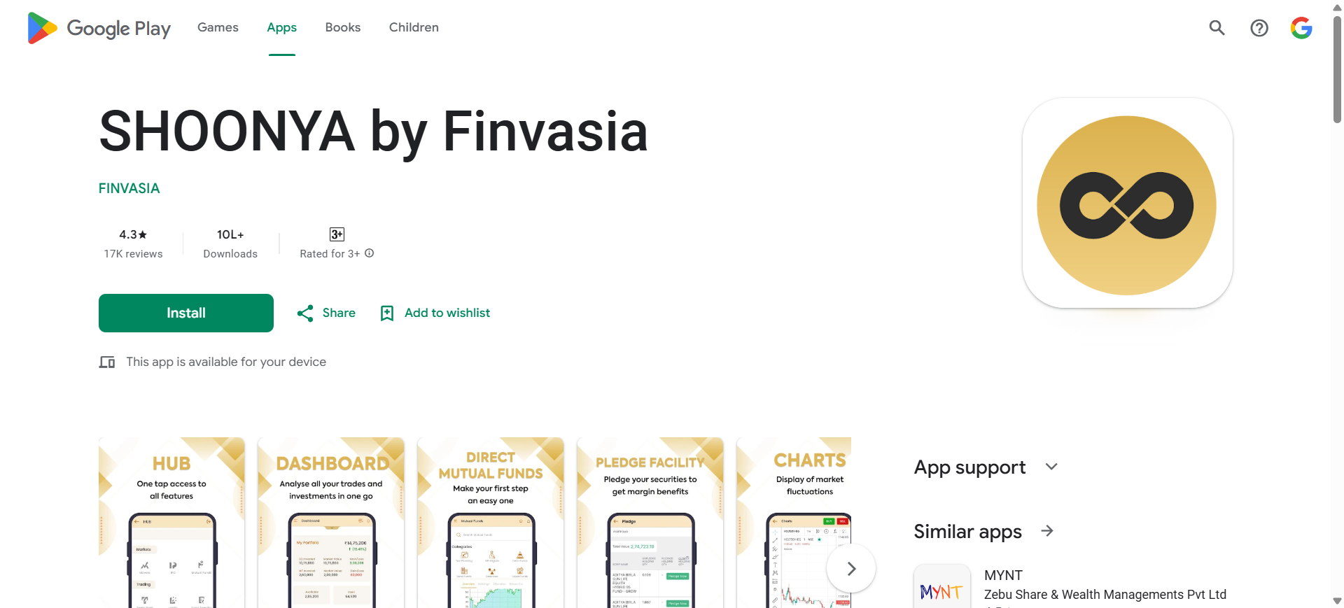 Finvasia Shoonya