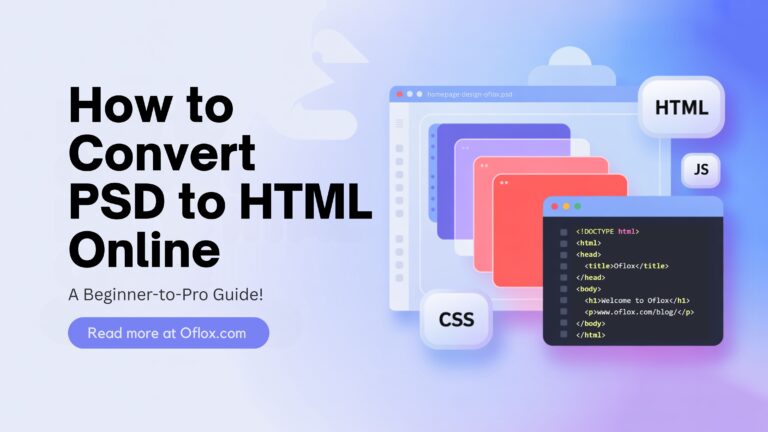 How to Convert PSD to HTML Online