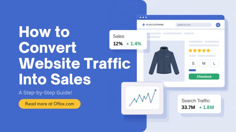 How to Convert Website Traffic Into Sales