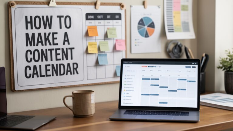 How to Make a Content Calendar
