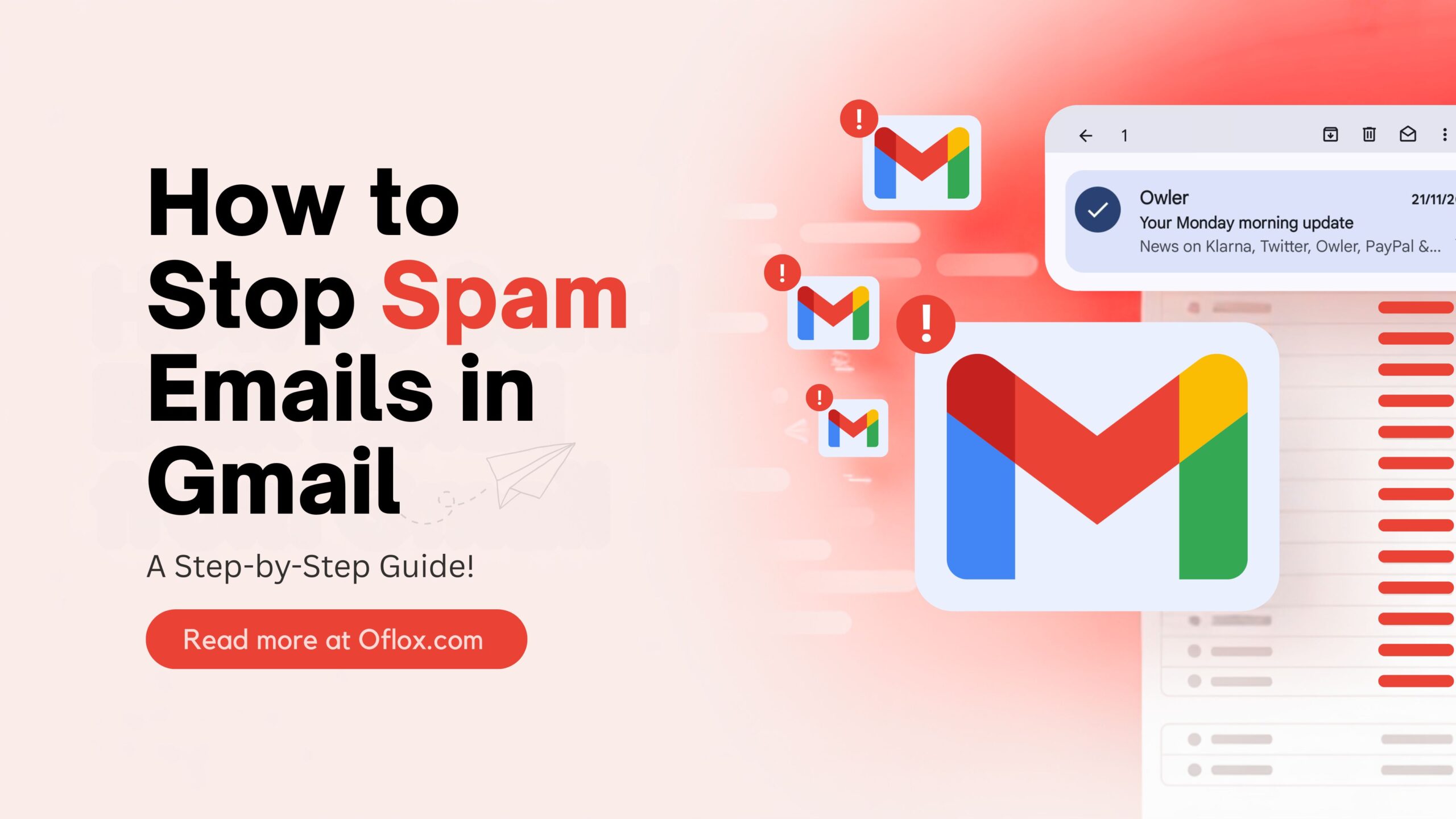 How to Stop Spam Emails in Gmail