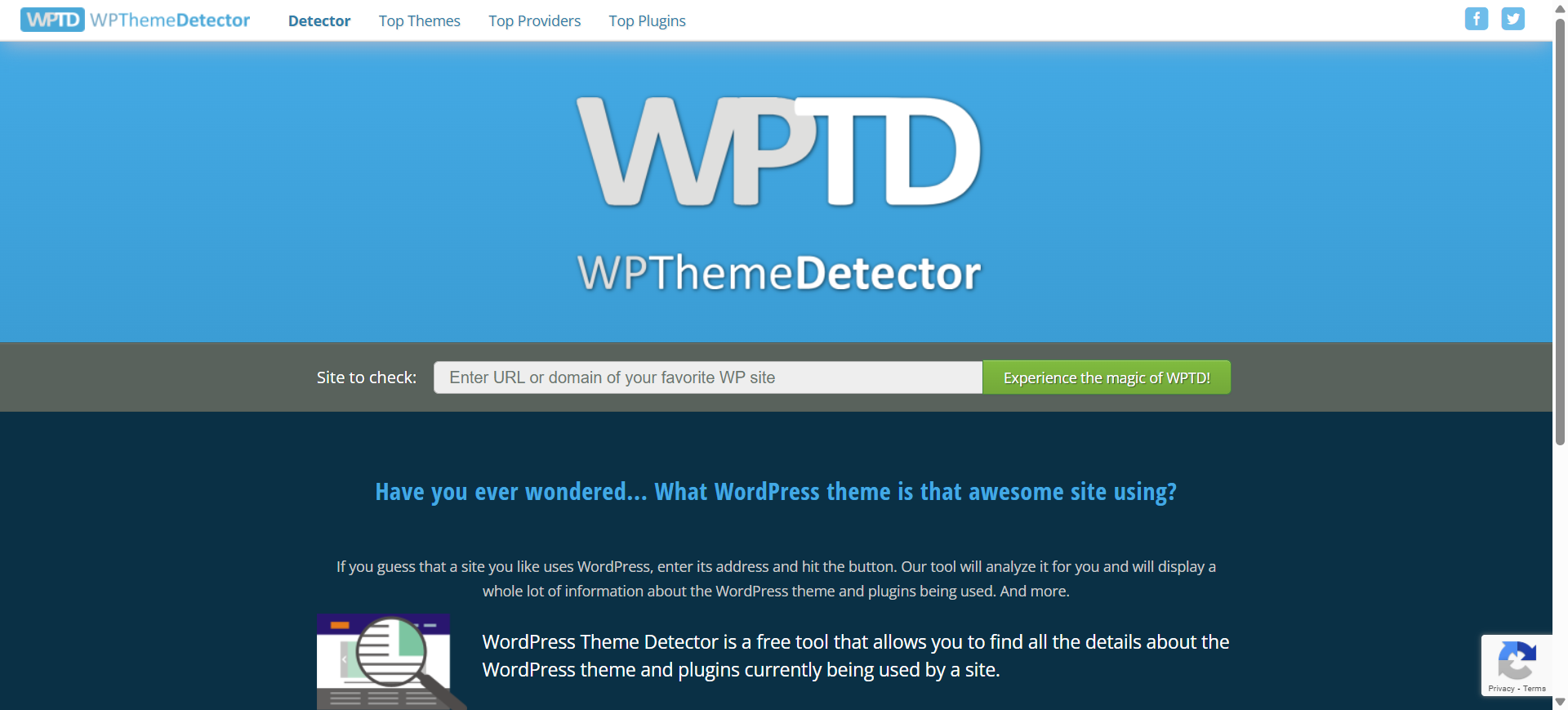 WPThemeDetector