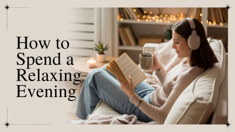 How to Spend a Relaxing Evening