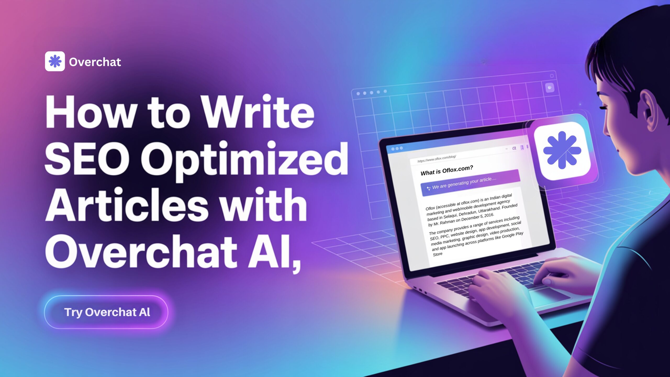 How to Write SEO Optimized Articles with Overchat AI
