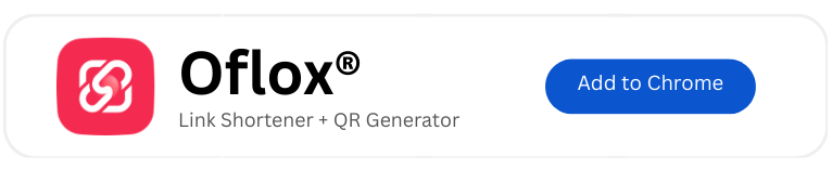 Oflox: Link Shortner + QR Generator