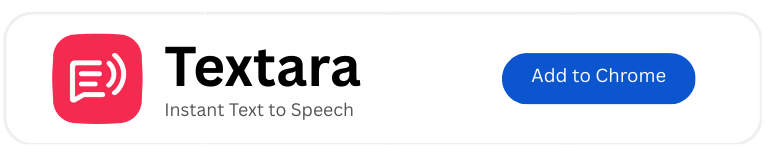 Textara: Instant Text to Speech