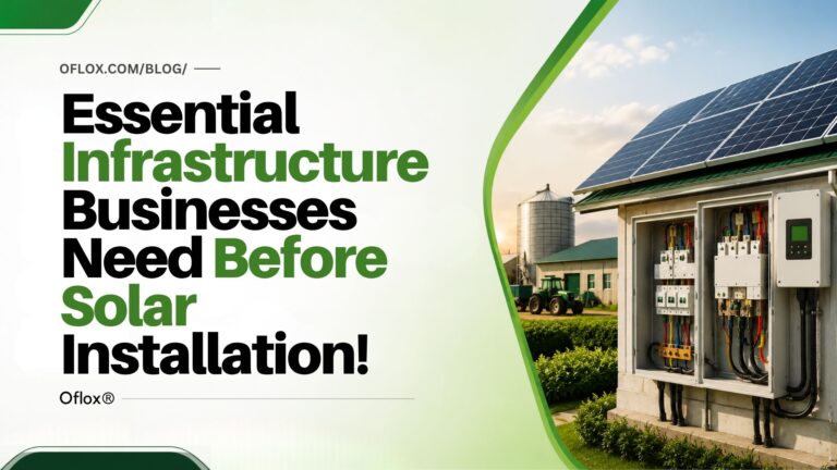 Essential Infrastructure Businesses Need Before Solar Installation