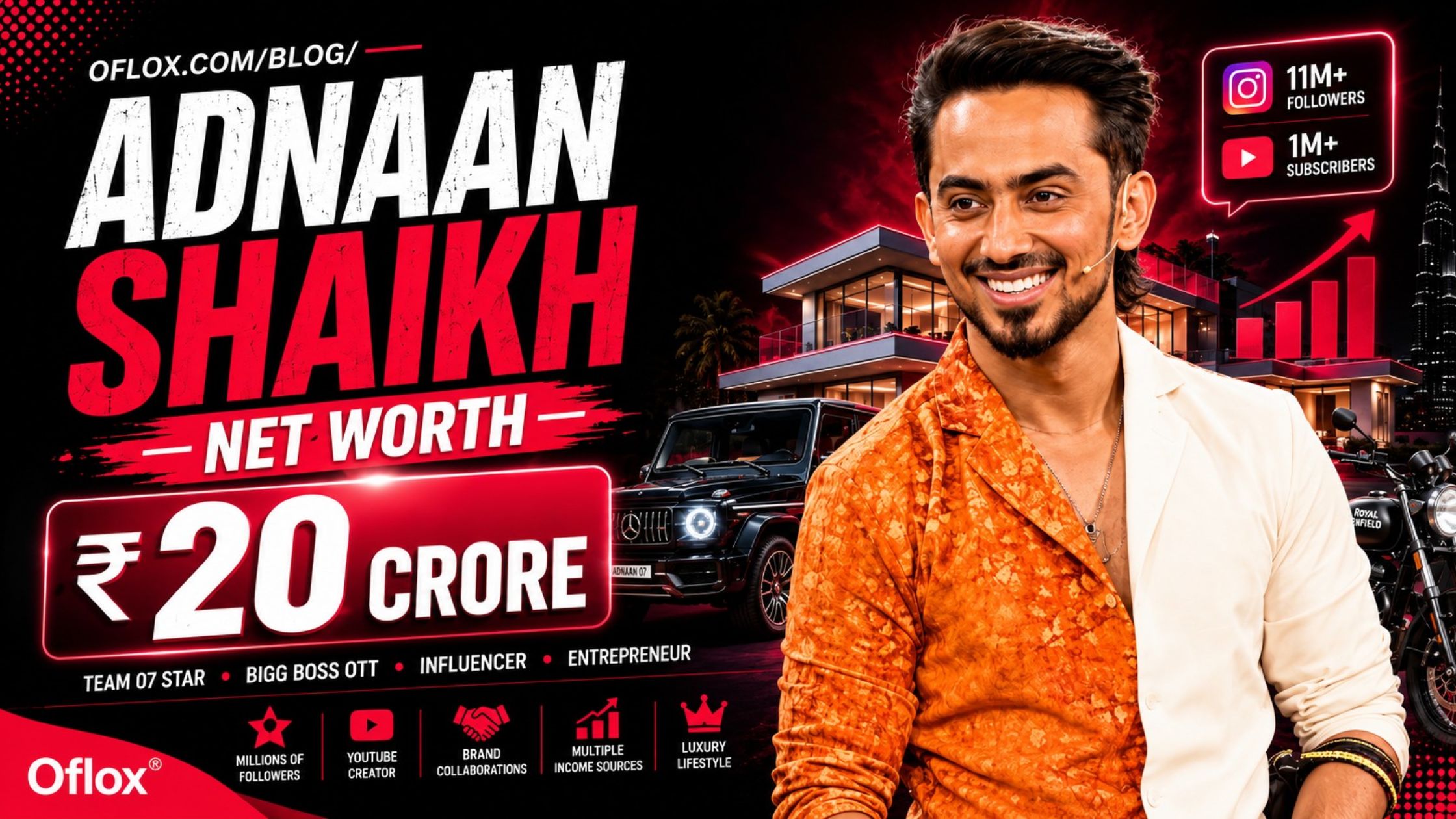 Adnaan Shaikh Net Worth