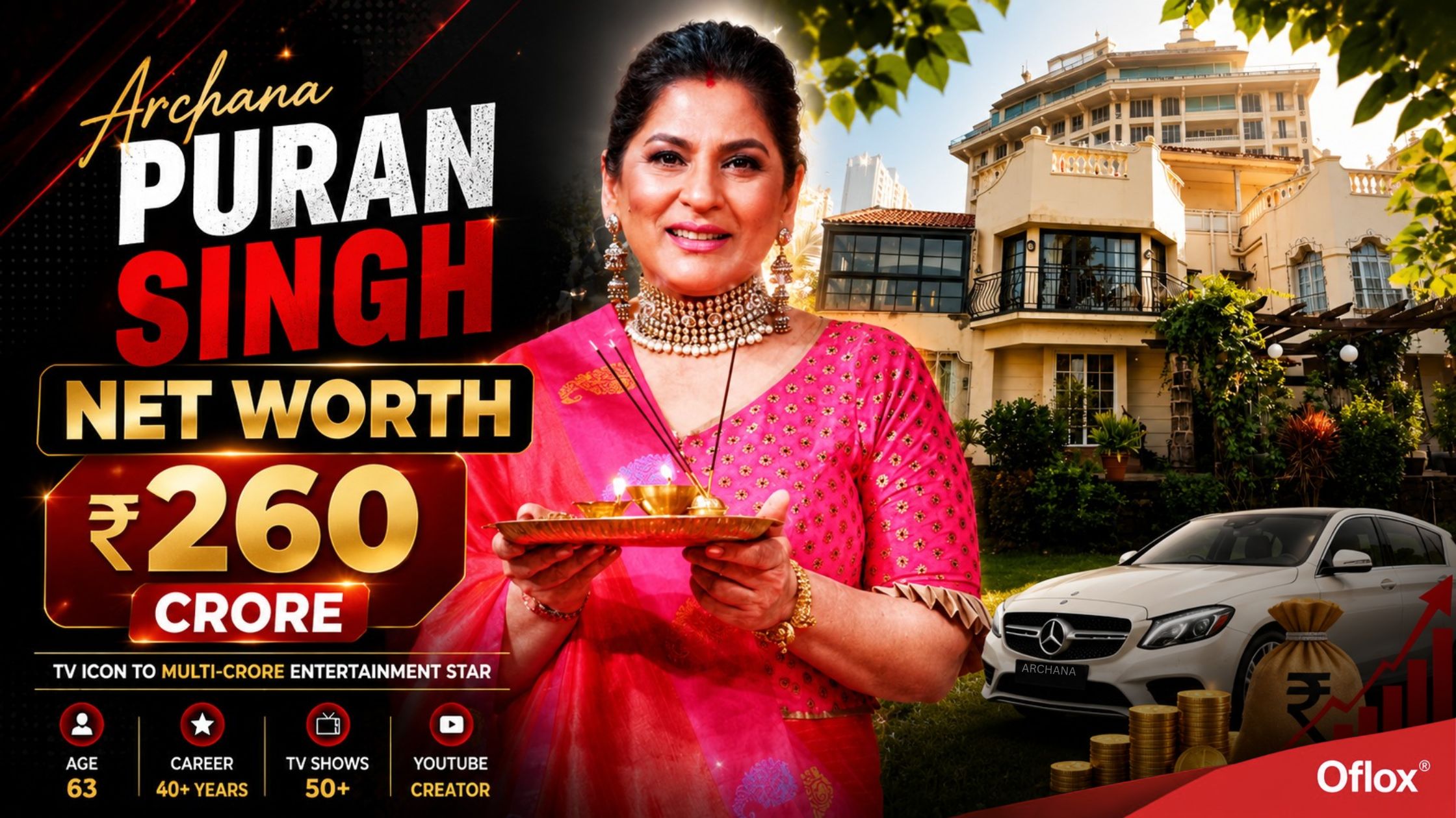 Archana Puran Singh Net Worth