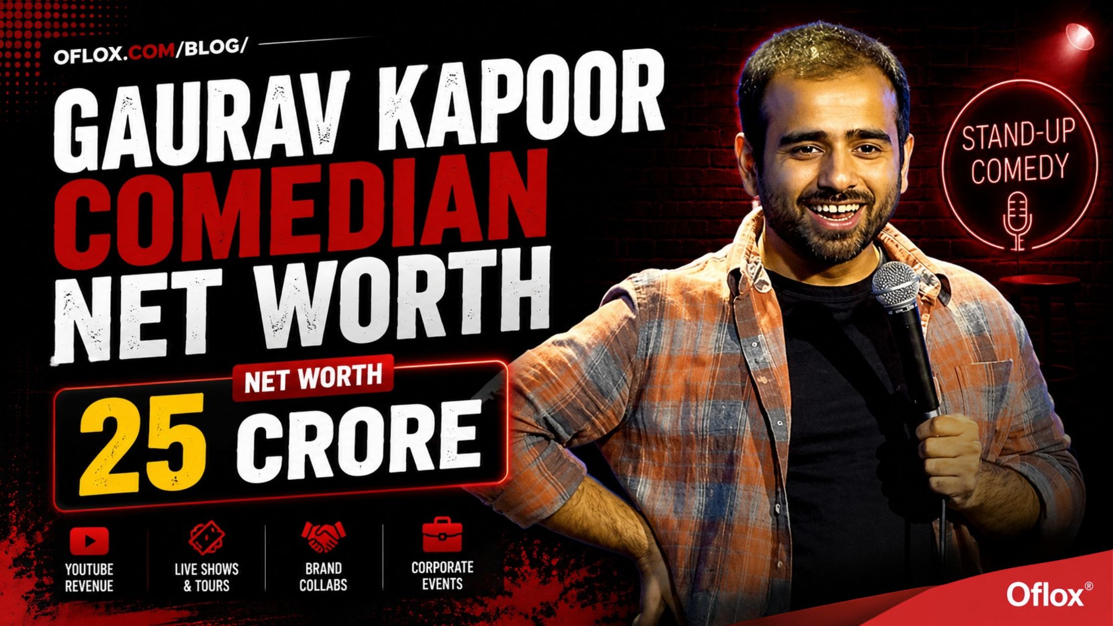Gaurav Kapoor Comedian Net Worth