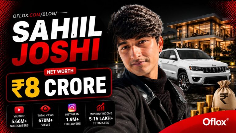Sahil Joshi Net Worth