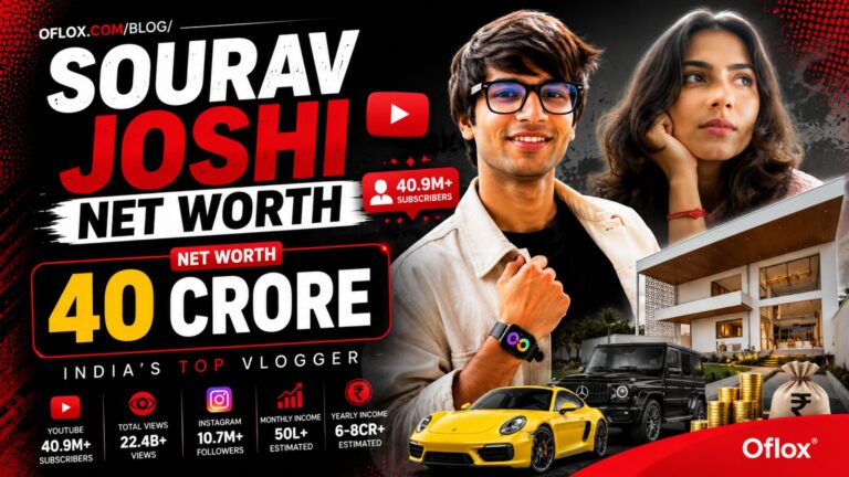 Sourav Joshi Net Worth